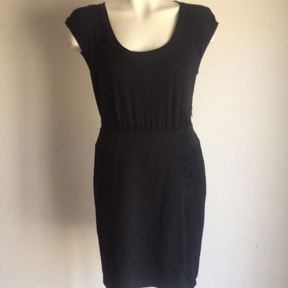 BCBGeneration Black Lace Dress
